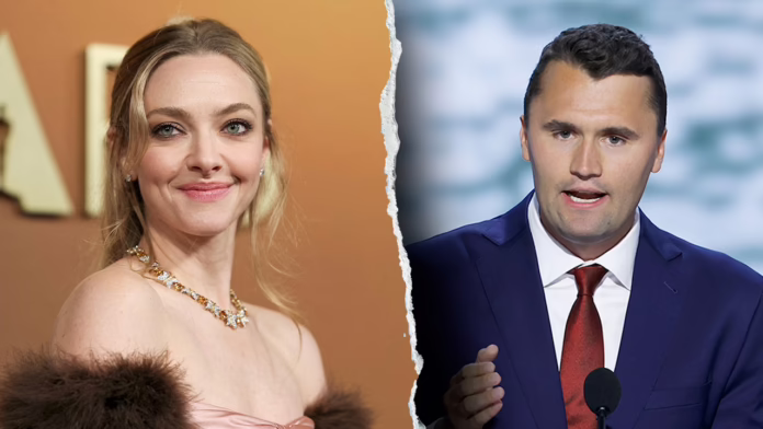 Amanda Seyfried phản đối những bình luận của Charlie Kirk vì lập trường không hối lỗi dẫn đến việc được vệ sĩ bảo vệ
