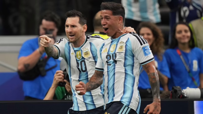 Argentina đã xây dựng sân khấu hoàn hảo để Messi tỏa sáng...
