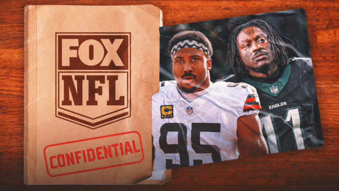 Bí mật của NFL: Các nhà điều hành, Scouts Crown Winners In Myles Garrett, AJ Brown Trades
