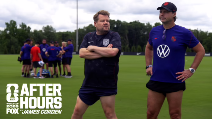 Cách xem chương trình 'FOX After Hours with James Corden World Cup' trên FOX
