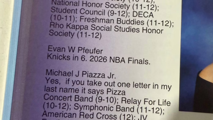 Fan Knicks dự đoán họ sẽ vô địch NBA 2026...
