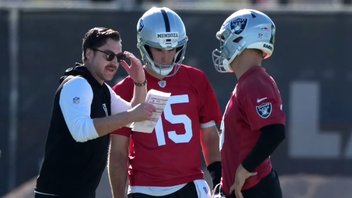Fernando Mendoza của Raiders chia sẻ lời khuyên của Tom Brady khi anh bắt đầu sự nghiệp NFL
