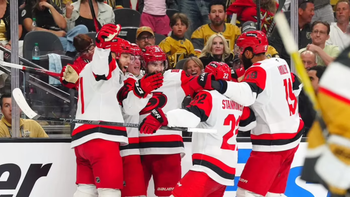 Huyền thoại Hurricanes đã trở thành huấn luyện viên Rod Brind'Amour làm nên lịch sử khi đội giành Cúp Stanley trước Golden Knights
