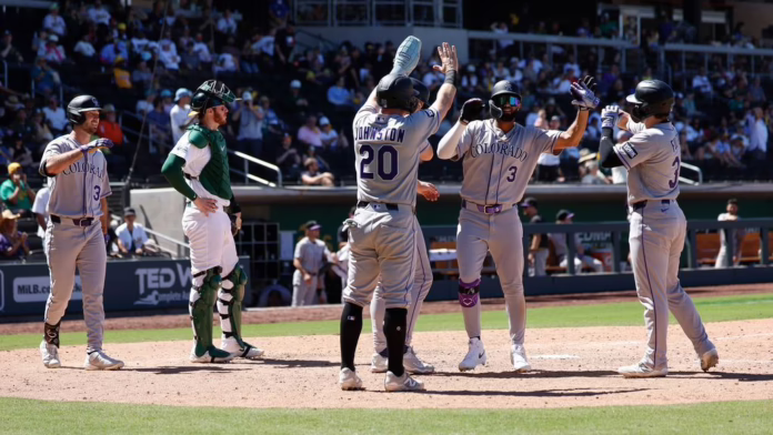 Rockies tận dụng sức nóng của Vegas, ghi 23 điểm
