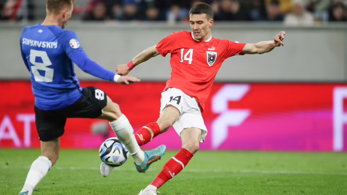 Sau 3 năm xa cách, sự trở lại FIFA World Cup đầy bất ngờ của tiền vệ người Áo
