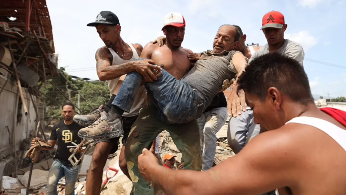 Số người chết vì động đất ở Venezuela tăng lên ít nhất 589, hàng nghìn người mất tích

