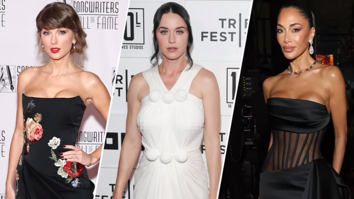 Taylor Swift, Nicole Scherzinger và Katy Perry rạng ngời trên thảm đỏ
