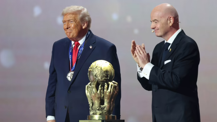 Trump chuẩn bị trao cúp Chung kết World Cup cùng với Gianni Infantino, chủ tịch FIFA cho biết
